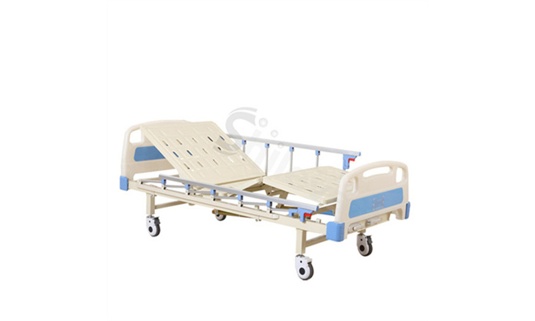 ABS手動雙搖護(hù)理床SLV-B4020-1 Double-crank Manual Care Bed