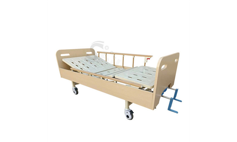 ABS手動(dòng)雙搖護(hù)理床SLV-B4020-2  ABS-Double-crank-Manual